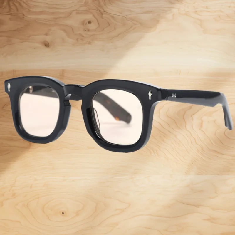 Devaux Acetate Sunglasses For Men Vintage Round Designer Frames_voghion.com