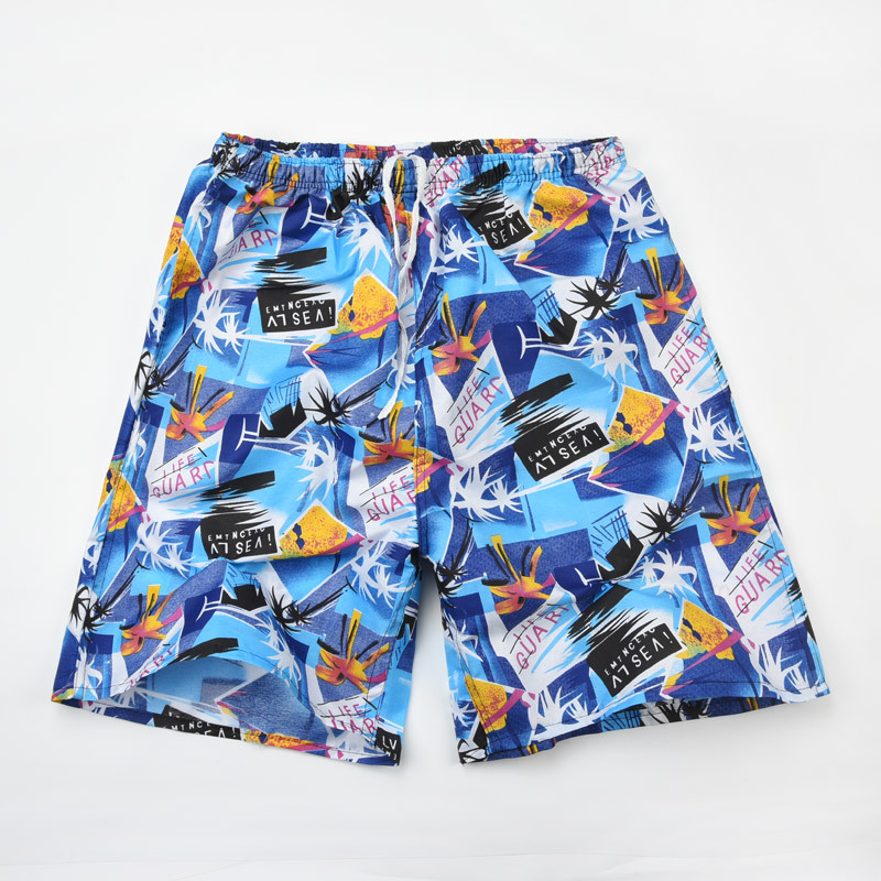 Men's Beach Shorts Quick Drying Loose Comfortable Five Point Shorts_voghion.com