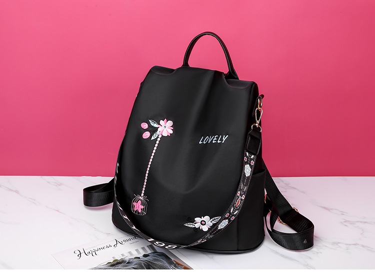 2024 New Oxford Cloth Small Backpack For Women Korean Version Anti-theft Lightweight Single Shoulder Dual-purpose Student Backpack_voghion.com