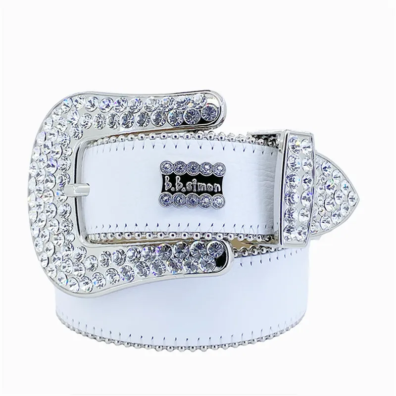 Rhinestone riem voor dames en heren western bling stijl_voghion.com