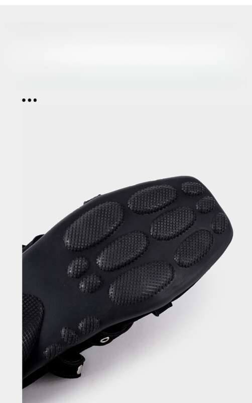 Französische Schuhe 2025 Frühling Neue Nieten Gürtelschnalle Ballerinas_voghion.com