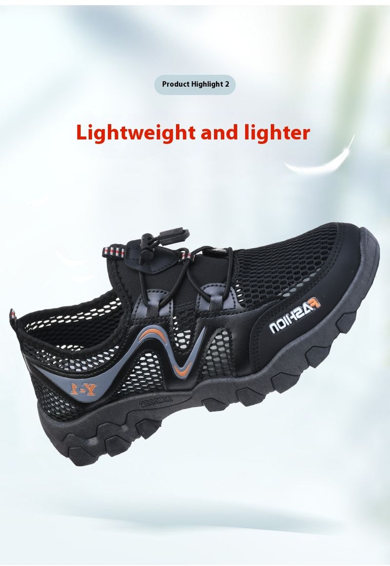 Sommer neue Wanderschuhe Watschuhe leichte atmungsaktive vabaaja tossud Herren Tennisschuhe_voghion.com