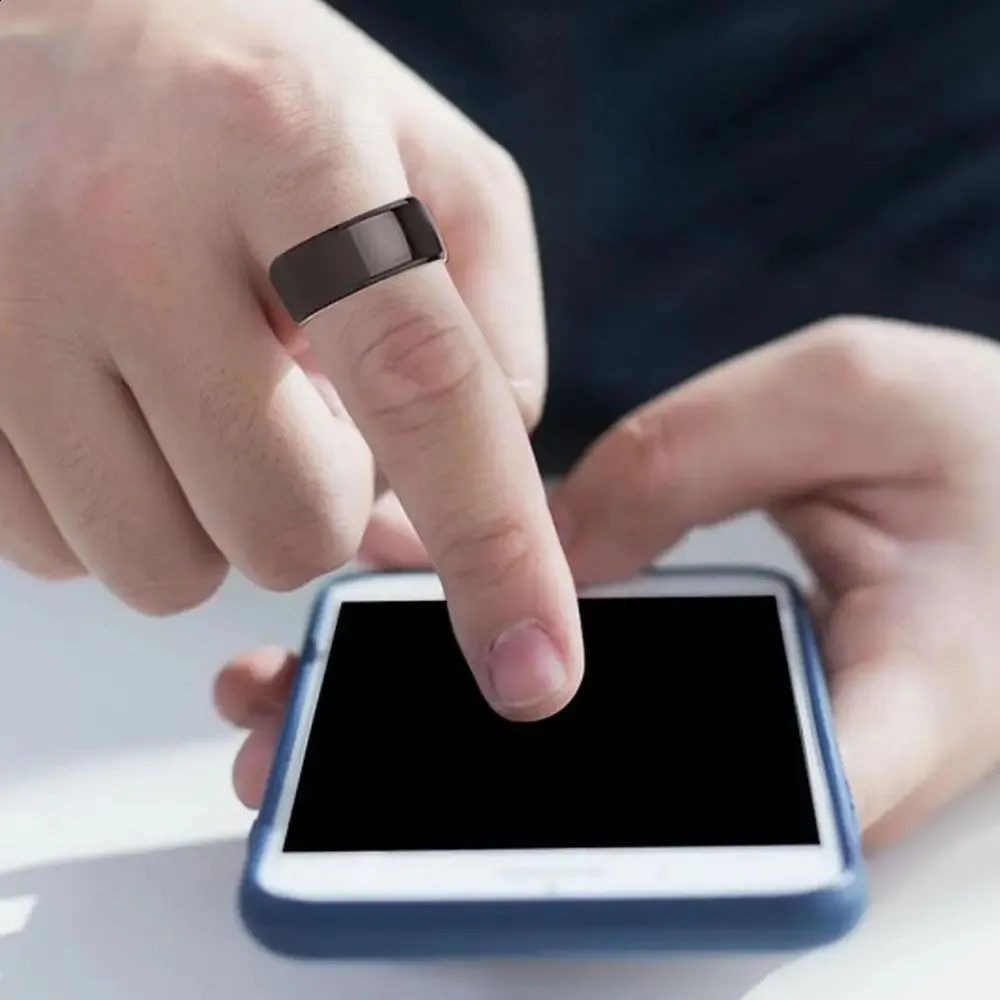 R5 JAKCOM 6 RFID Tarjetas Sensor Inteligente Anillo Dispositivos Portátiles Modernos Reloj NFC Wearable Para iOS Android Smartphones 240730_voghion.com