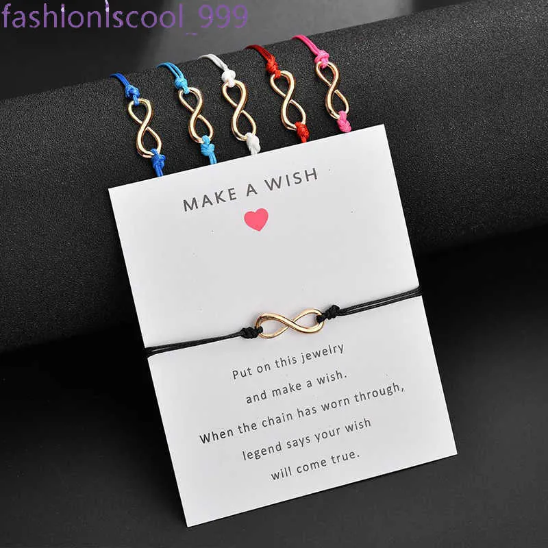 Damen Herren INFINITY Make A Card Armbänder Benutzerdefinierte Armreifen Schmuck Handgefertigtes Wickelarmband mit Perlen_voghion.com