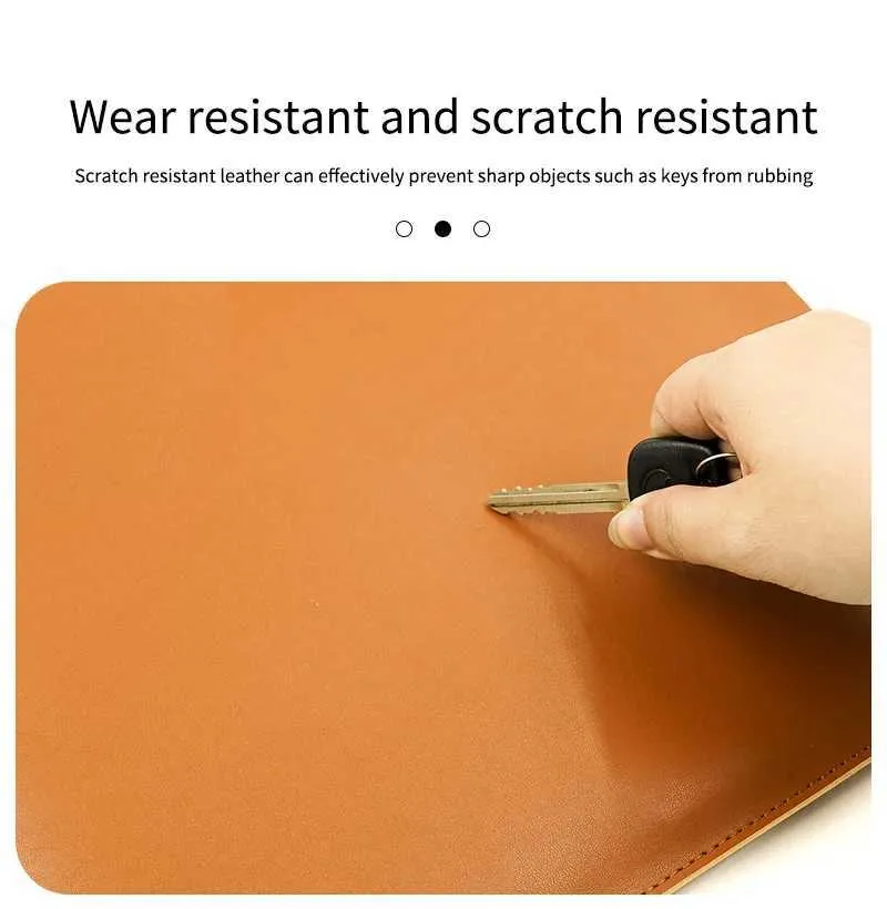 Ultra Thin Super Slim 13 Inch Laptop Bag Case Sleeve M1 M2 Book Retina Air 13.3 13.6 For HP Surface Pro C24111_voghion.com