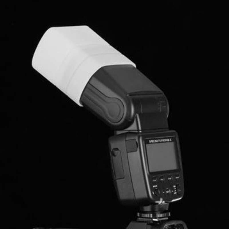 Stande Flash Zubehör Sphärische Halbkugel Quadratische Abdeckung Kreisförmige Weiche Licht Tuch Tragbare Universal Kamera_voghion.com