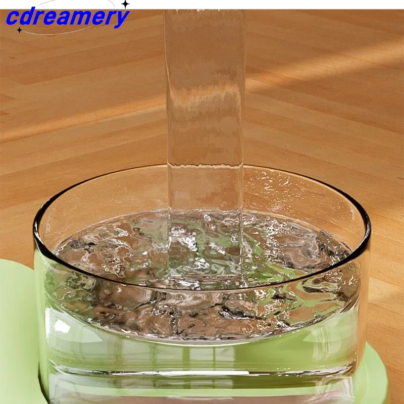 Distributeur d'eau pour chat, circulation automatique d'eau vive, distributeur d'eau vive pour animaux de compagnie, mangeoire pour chaton, conception de fontaine, bols pour chat_voghion.com