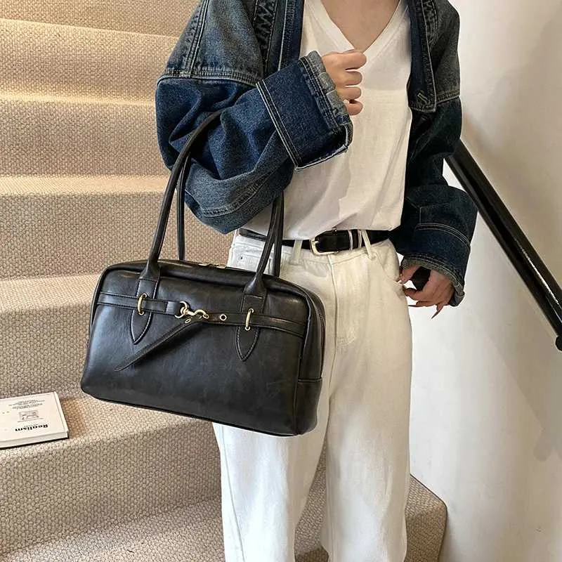 Pu lederen schoudertas dames koreaanse crossbody handtas stijl_voghion.com