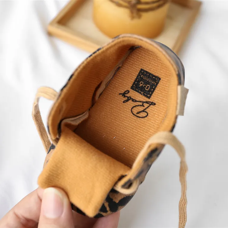 Infant Leather Boy Girl Shoes Multicolor Toddler Rubber Sole Anti-slip Cutefeet First Walkers Baby Newborn shoes 0-18_voghion.com