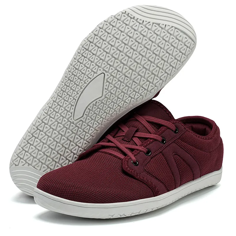 Wide Summer Running New Headed Sports Soft Sole Barefoot Men's and Women's Casual Breathable Mesh Shoes Lhshoe_voghion.com