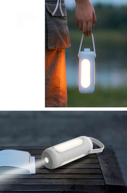 New Multifunctional Camping Light, 10000mAh Battery, Tri Color Dimming, USB Emergency Charging One Step Faster_voghion.com
