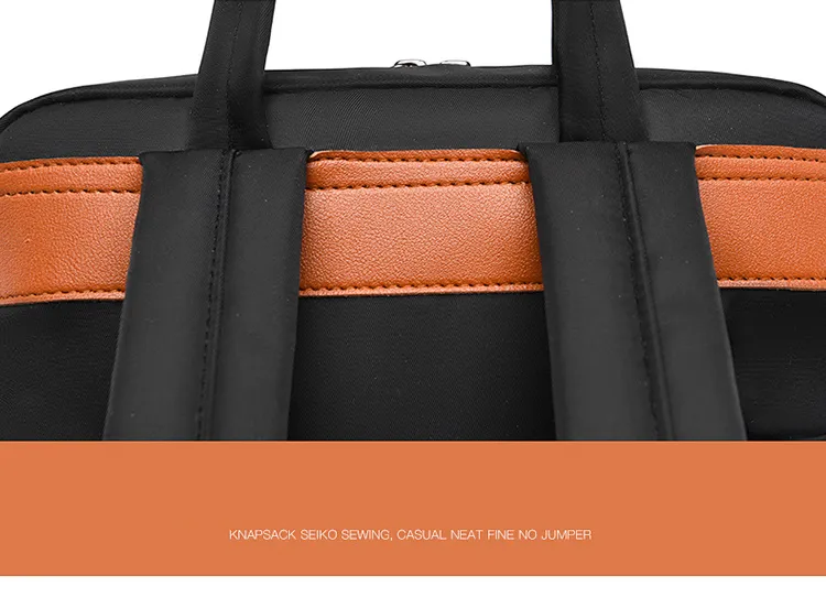 Woman Backpack Fashion Oxford College Student School Backpacks 13 14 Inch Laptop Bag Waterproof Business Travel Rucksack_voghion.com
