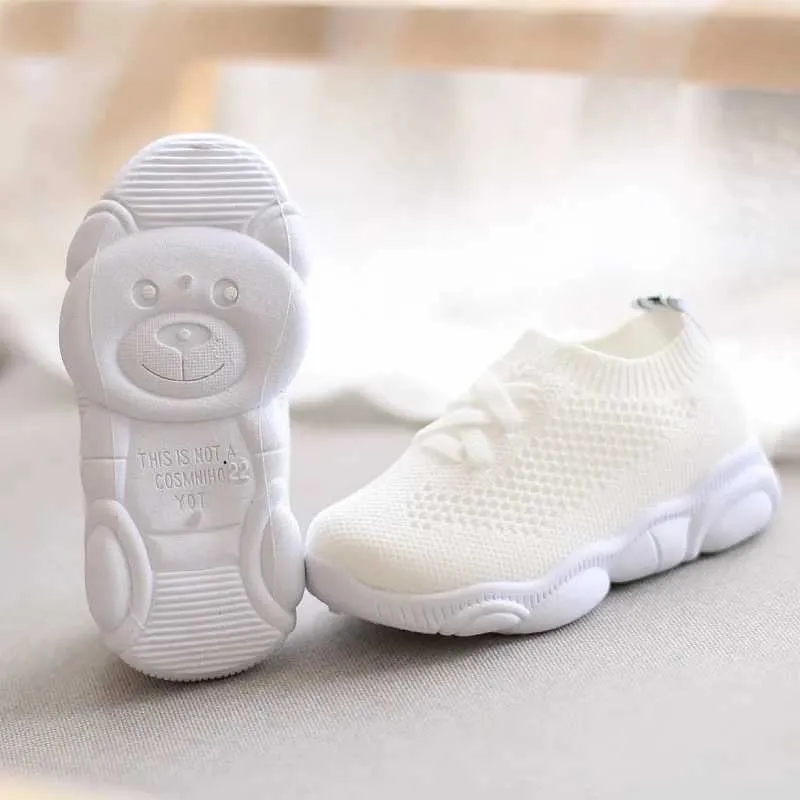 Zapatillas deportivas antideslizantes de suela blanda para bebés, informales, planas, tallas para niños, primavera y verano, M241016_voghion.com