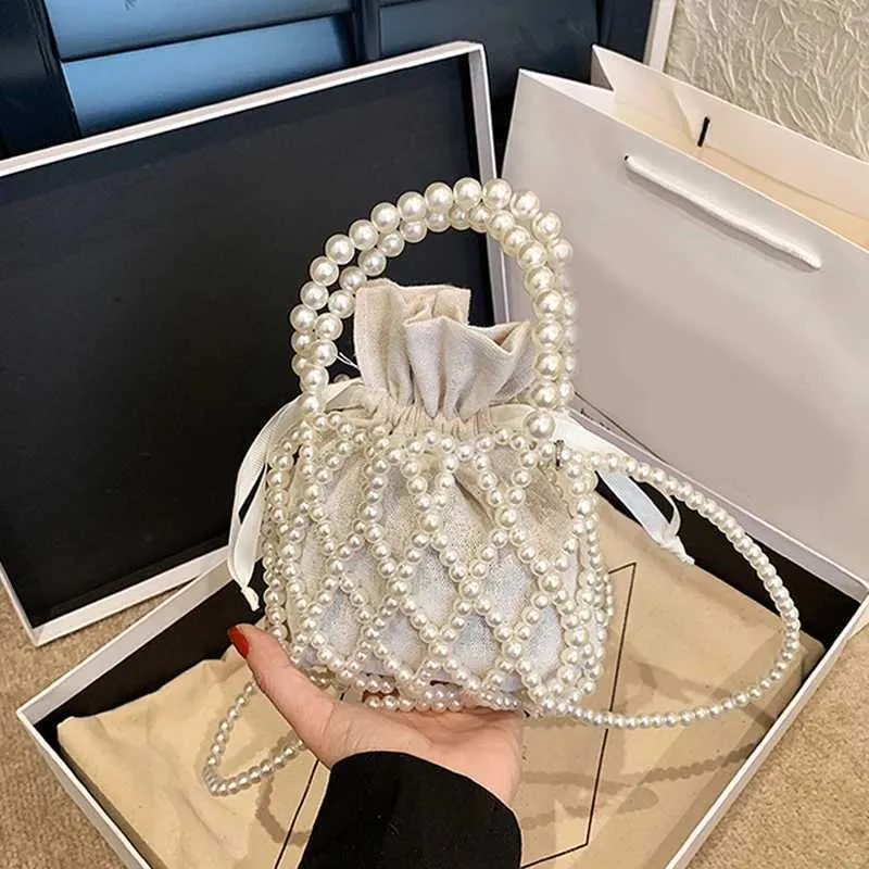 Sacs à bandoulière tissés en perles pour femmes, petit portefeuille, sac à main décontracté, porte-monnaie pour femmes, C241211_voghion.com