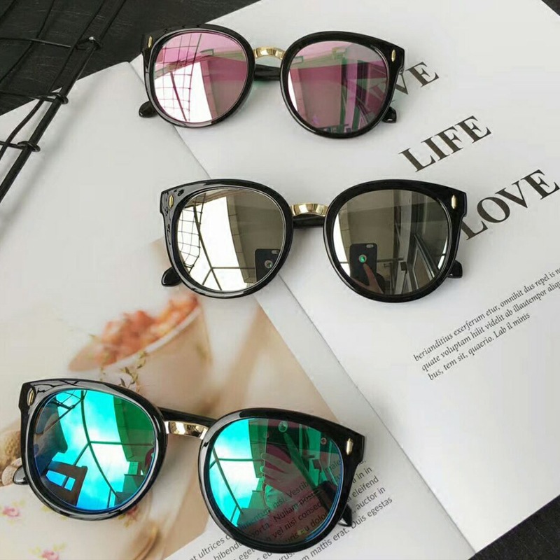 Mother&Kids Children's glasses Boys sunglasses Girls Fashion Personality Sunglasses Reflective sunglasses trend_voghion.com