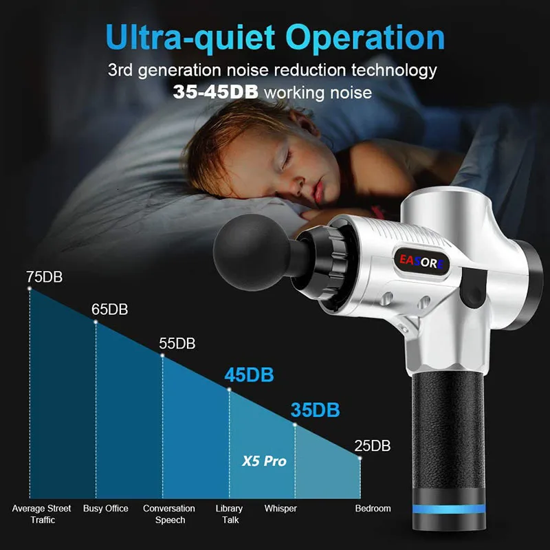 Easore X5 Pro Massagegerät – Wärme/Kälte｜1112 Köpfe｜Fitnessstudio-Qualität_voghion.com