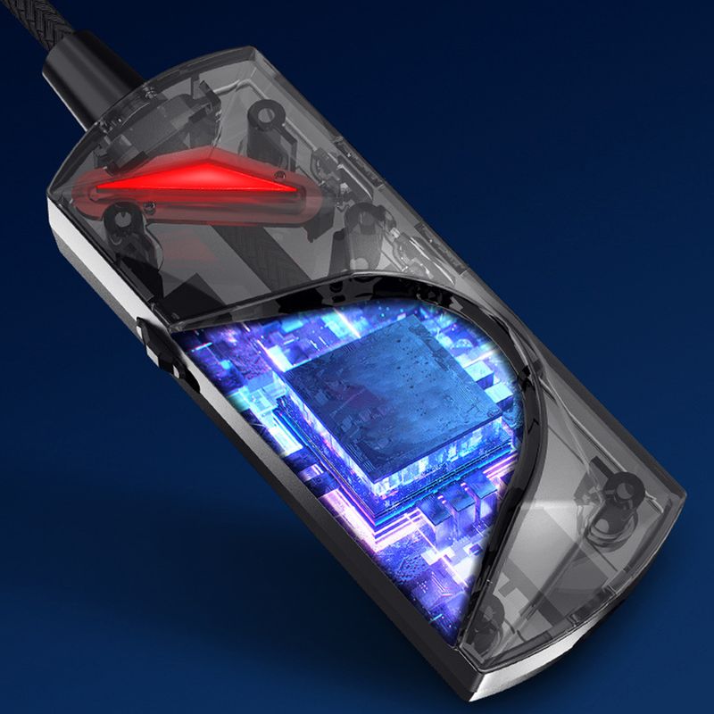 Farfi External 7.1 Surrounding Multiple Effect Black Plug and Play No Driver Sound Card Adapter for Game_voghion.com