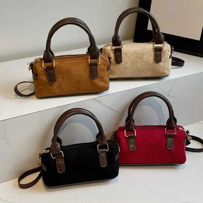 Sieviešu retro plecu soma, moderna PU ādas rokassoma ar vintage stila maku biroja lietošanai C241217_voghion.com