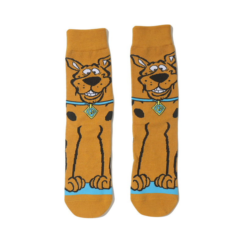2025d Anime Cartoon For Men, Breathable And Comfortable Cotton Long Socks With Characters_voghion.com