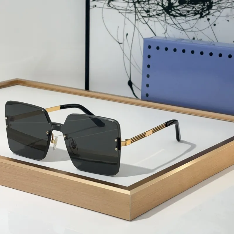 Lunettes de soleil de marque pour femme et homme, verres solaires tendance, pour couple, G1623, avec boîte, montures vintage_voghion.com