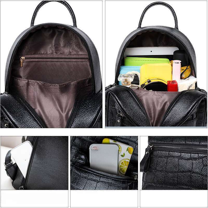 Nuova borsa da donna alla moda e per il tempo libero con motivo coccodrillo coreano_voghion.com