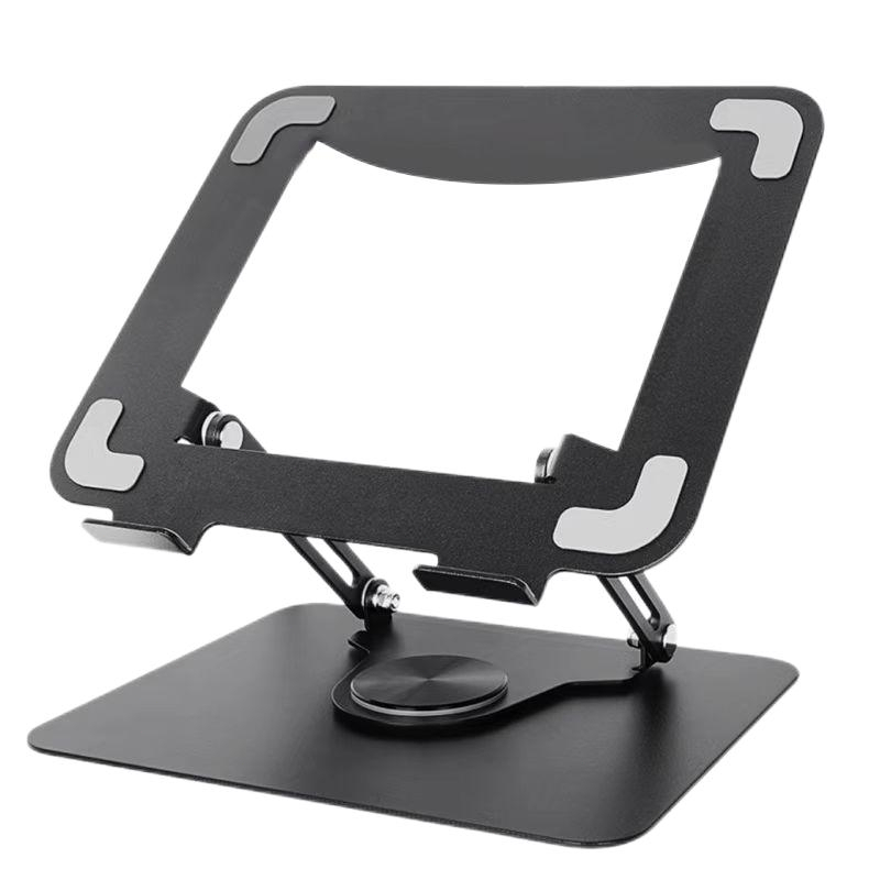 360° Rotating Laptop Stand Foldable Laptop Stand Height Adjustable Foldable Tablet Stand 10-17 Inches Devices_voghion.com