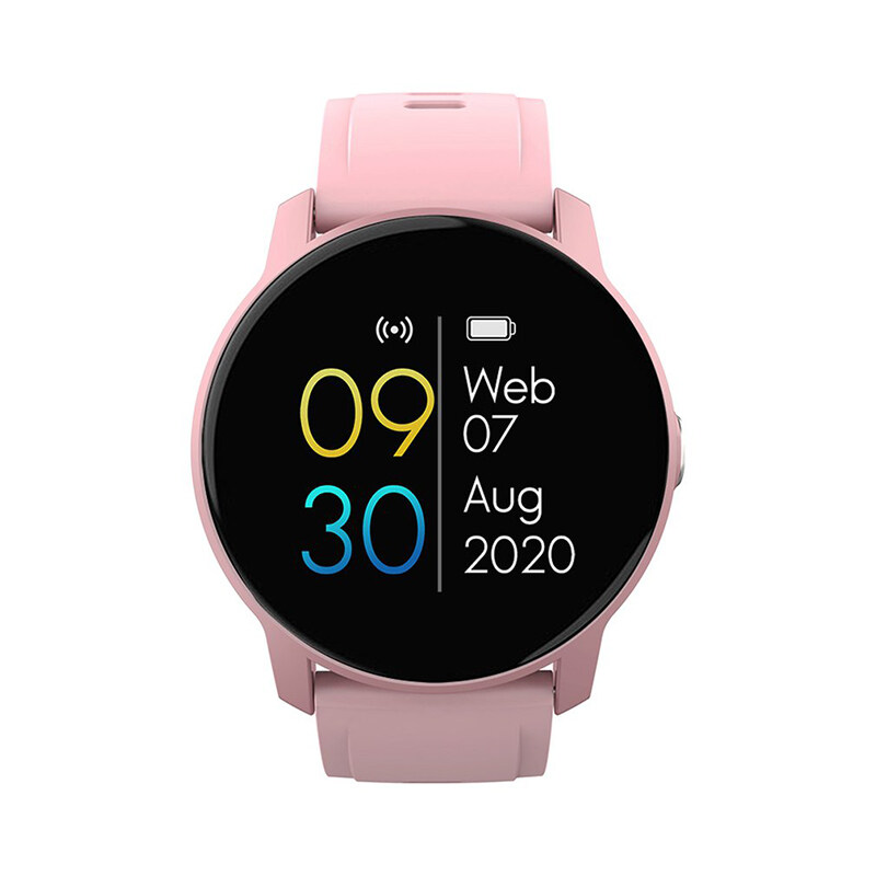 YUCI W9 2020 Bluetooth Round Smart Bracelet Women Men Smart Watch Sports Mode Sleep Time Monitor Heart Rate Monitor Touch Screen Waterproof Music Clo_voghion.com