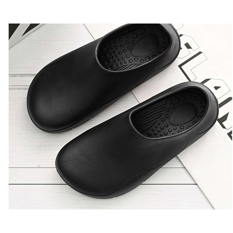 Chaussures de chef imperméables et antidérapantes avec semelles en caoutchouc pour hommes et femmes_voghion.com