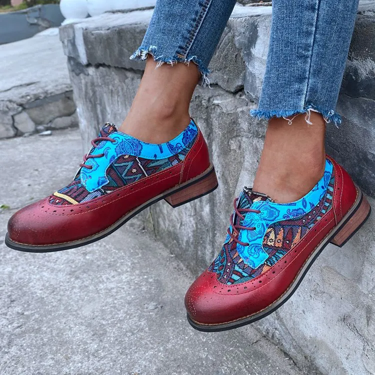 Scarpe brogue casual comode per uomo e donna running sneakers_voghion.com