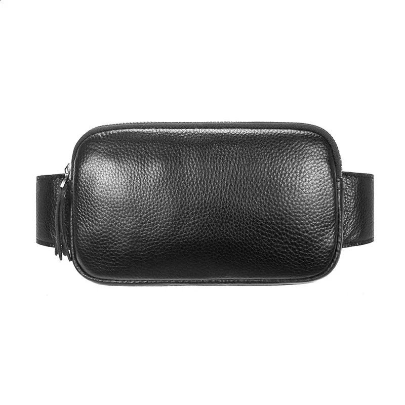 Gürteltasche aus Leder für Herren und Damen, für Reisen im Freien, Sport, Laufen, Gehen, Wandern, schmale Handy-Geldbörse, Hüfttasche_voghion.com