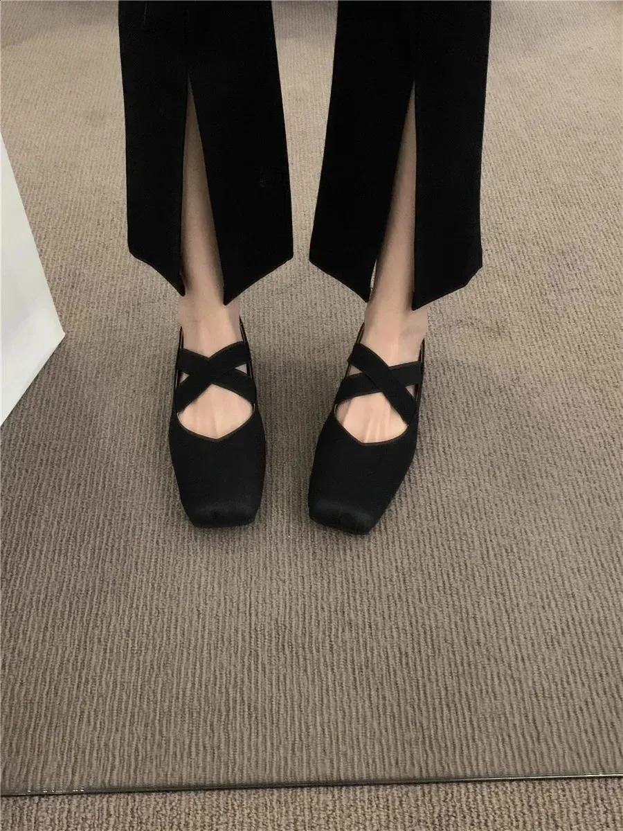 Bekväma mary jane ballerinaskor för damer retro slip ons_voghion.com