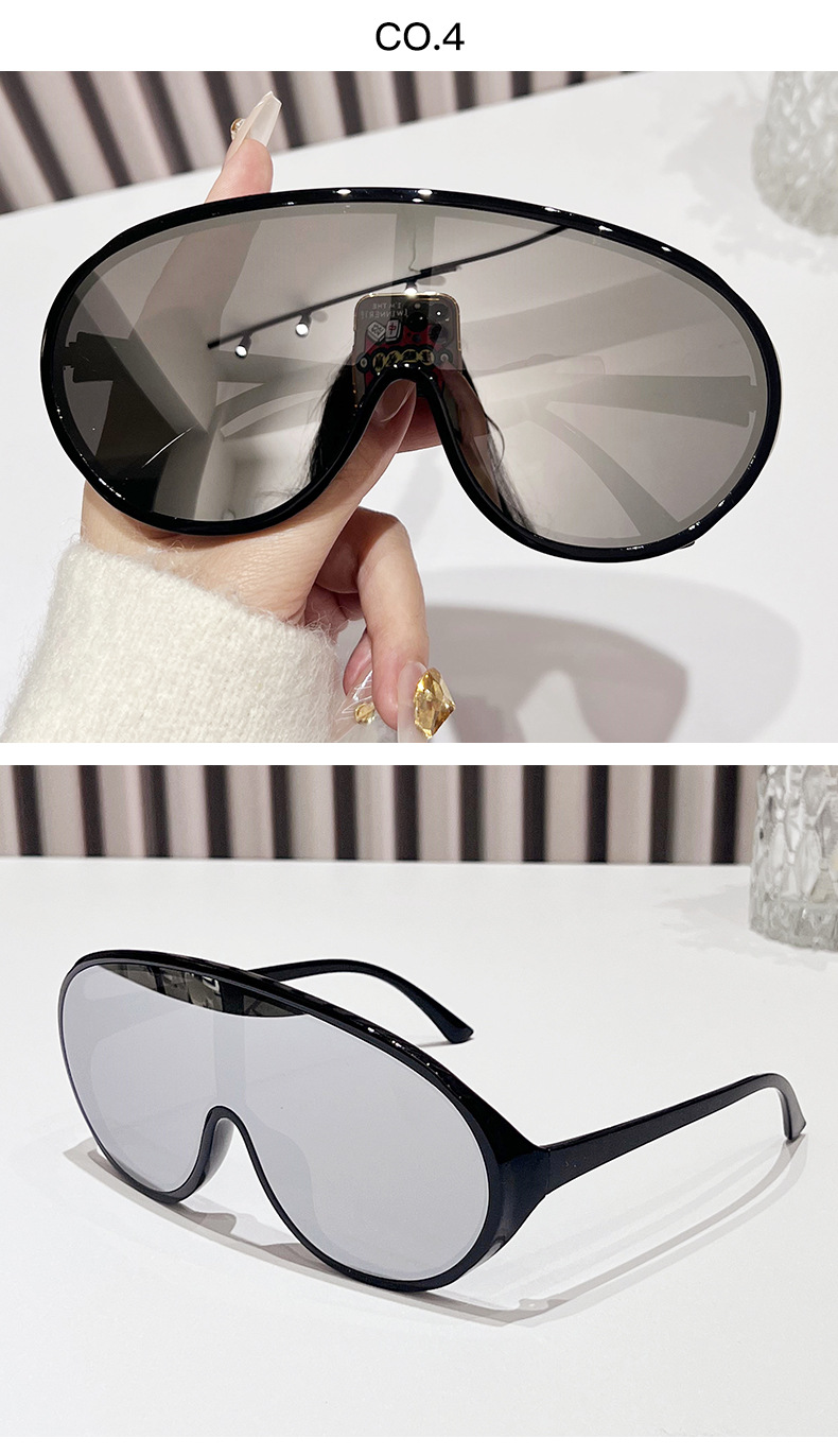 Stylish Large Frame Sunglasses For Men Spring Style Protective_voghion.com