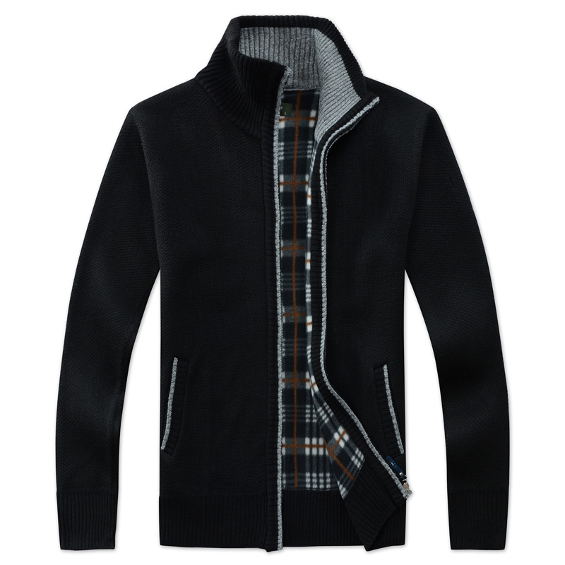 2023 Strickjacke Oberbekleidung für Männer Herbst trendige dünne Pulloverjacke Herrenpulloverjacke_voghion.com