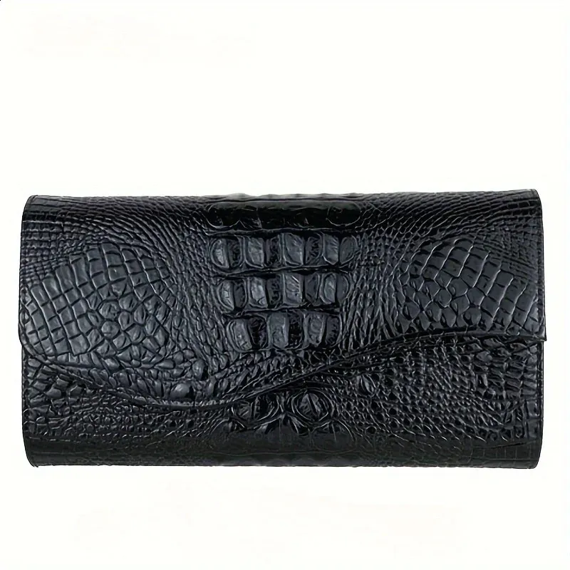 Stylische Clutch für Damen mit großem Fassungsvermögen und Print, Umhängetasche 241204_voghion.com