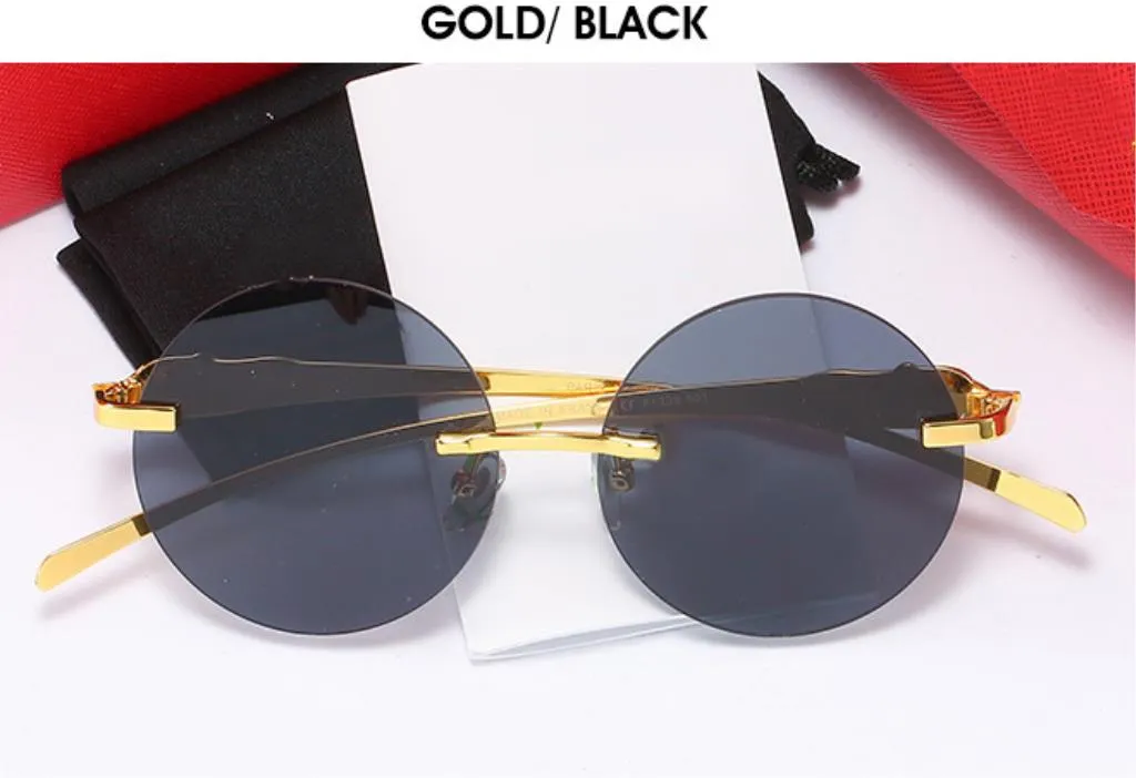 Sunglasses Uv400 Titanium Alloy Frame Men And Women Sunglasses_voghion.com