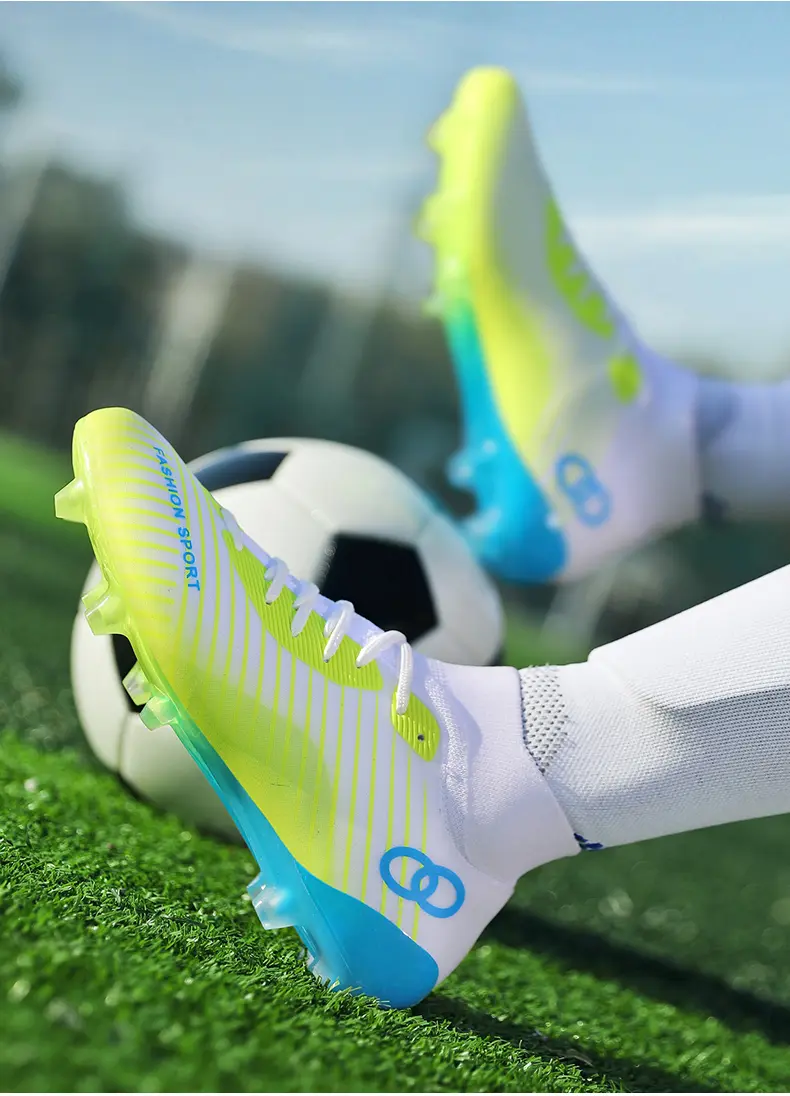 Authentische Sub End FG Langnagel-Fußballschuhe Herren, Erwachsene High Top TF ja gebrochenen Nagelspikes,_voghion.com