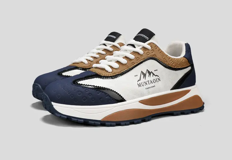 Baskets Forrest Gump pour hommes, petites chaussures blanches, chaussures d'étudiant polyvalentes à plateforme_voghion.com