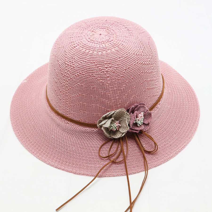 Korean Version Of Beach Big Brimmed Straw Women In Summer Scenic Spots, Cool For Vacation, Sun Protection, Sunshade Hat,_voghion.com
