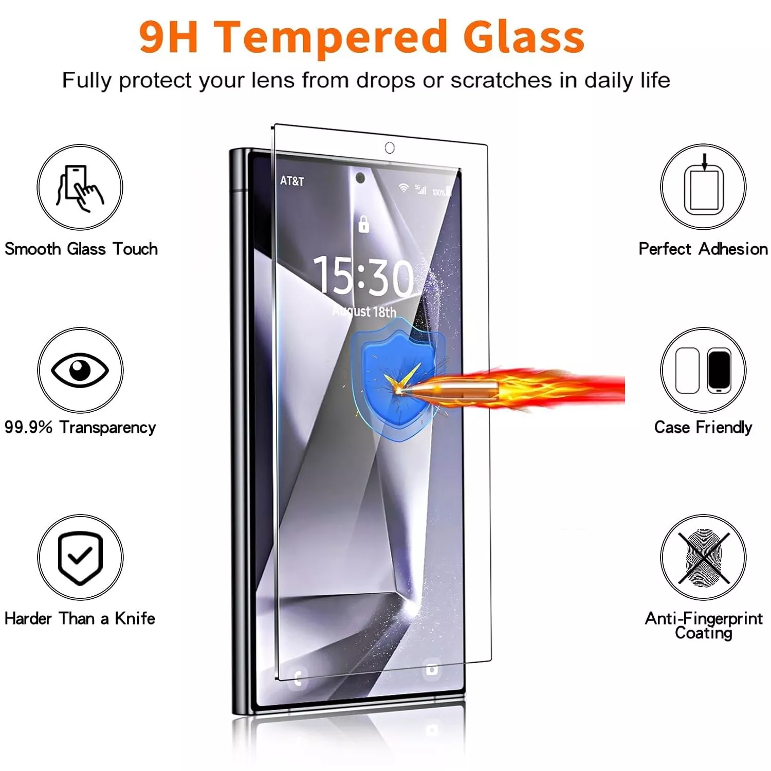 For Samsung Galaxy S25 Ultra S24 S23 S22 Fe Case Shockproof Mag.safe Cover Screen_voghion.com