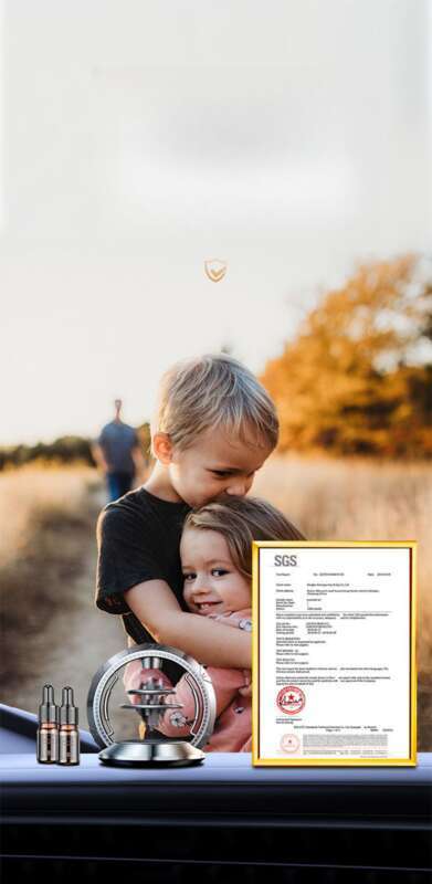 Car Mounted Solar Suspension Perfume Decoration Creative Sky City Center Console New Fragrance Products_voghion.com