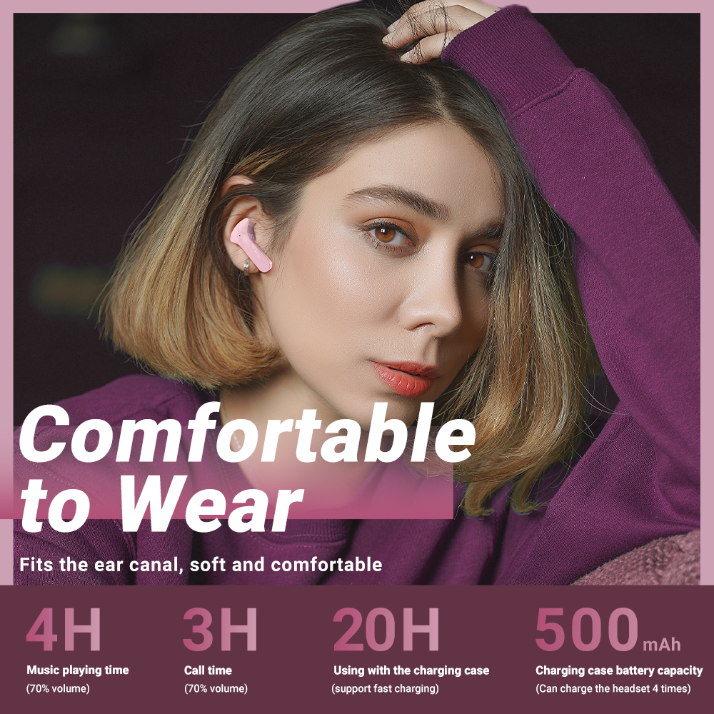 Air31 Wireless Bluetooth Earbuds With Smart Noise Reduction_voghion.com