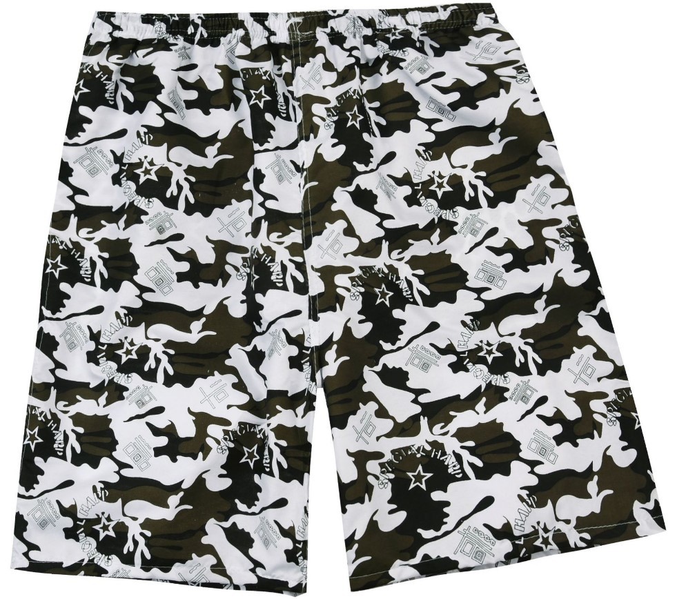 Men's Beach Shorts Quick Drying Loose Comfortable Five Point Shorts_voghion.com