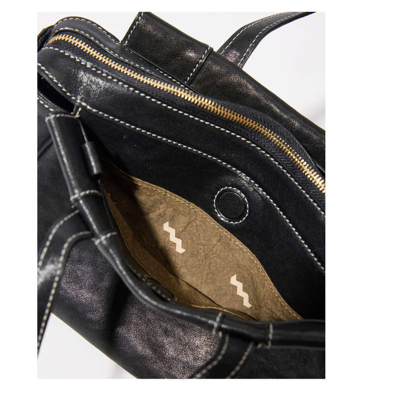 Mini Vision Bag Genderless Pflanzlich gegerbtes Leder Handtasche Crossbody Modisch Hundert_voghion.com
