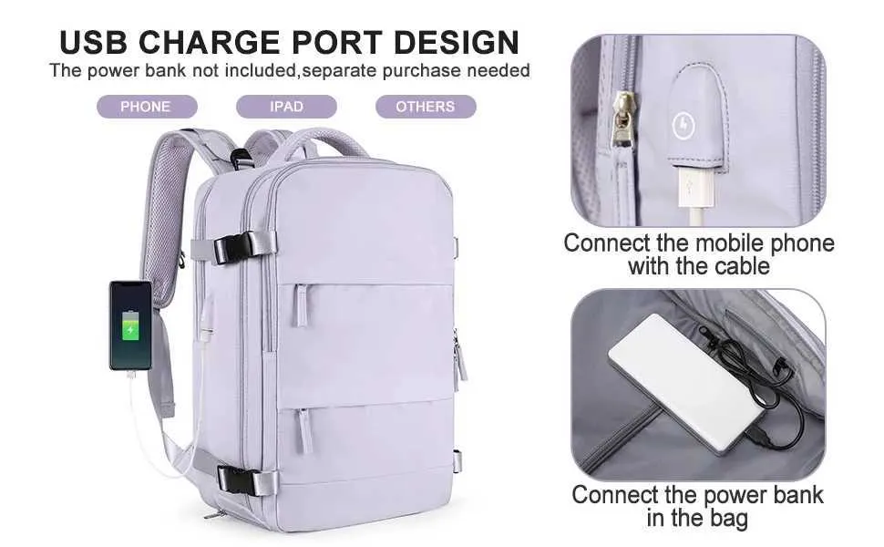 Γυναικεία τσάντα μεταφοράς για φορητό υπολογιστή TSA, έγκριση πτήσης, πανεπιστημιακή τσάντα νοσοκόμας, Σαββατοκύριακο, ημέρα αναψυχής ba241116_voghion.com