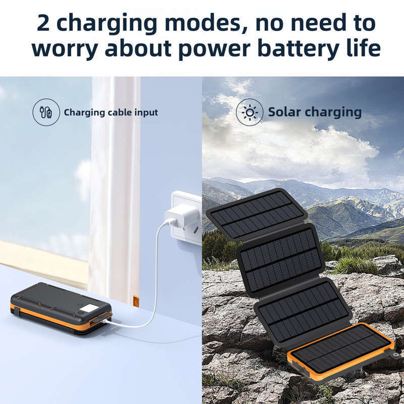 Naujas nešiojamas saulės energija varomas įrenginys su 25000 mAh talpos baterija ir greito įkrovimo lauko maitinimo šaltiniu_voghion.com