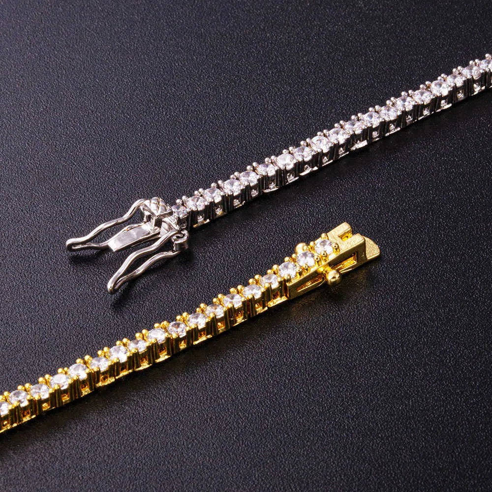 Cubic Zirconia Tennis Bracelet Gold Plated Bangle For Women_voghion.com