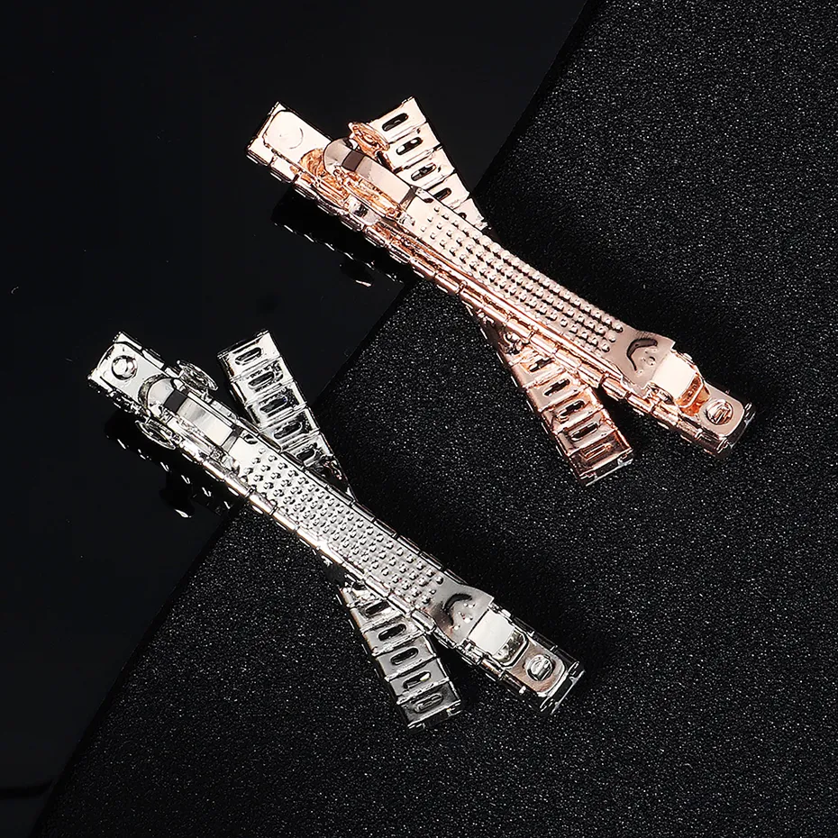 Miallo Modische Haarspange mit Zirkonia, Blatt-Clips für Frauen, Accessoires für Brautjungfern, Hochzeit, Haarschmuck, Party, Braut_voghion.com