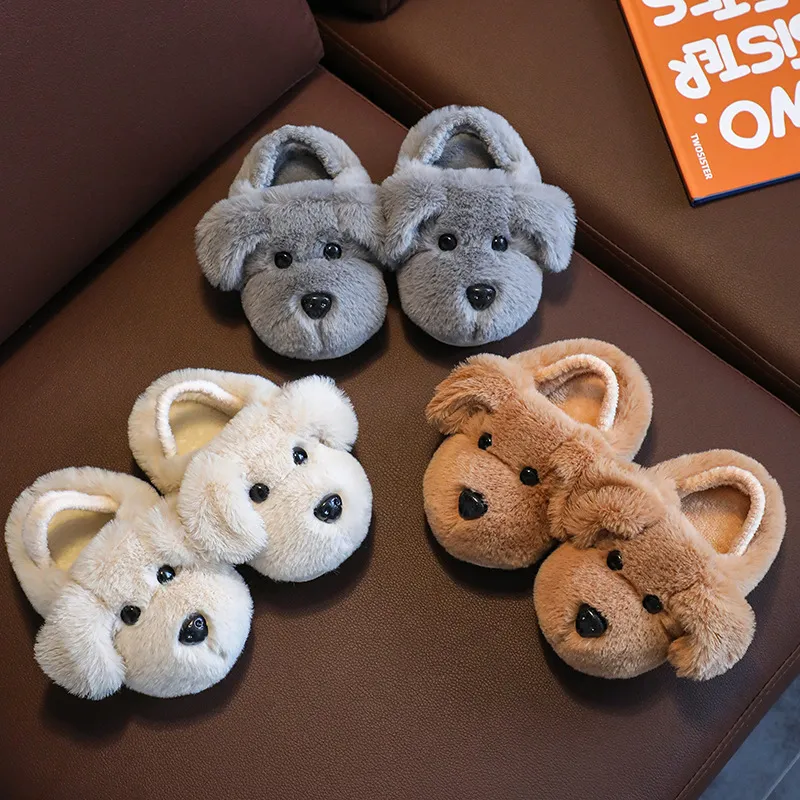 Kids Cotton for Boys Aged 1-5 Years Old Cute Cartoon Girls' Slippers Littlesprouts Infant Toddler Children Autumn and_voghion.com