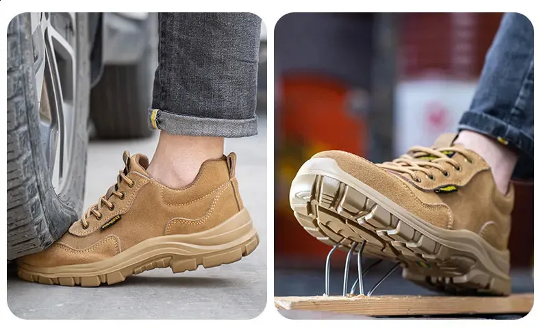 Safety Work Shoes Lightweight Industrial Protection Footwear_voghion.com