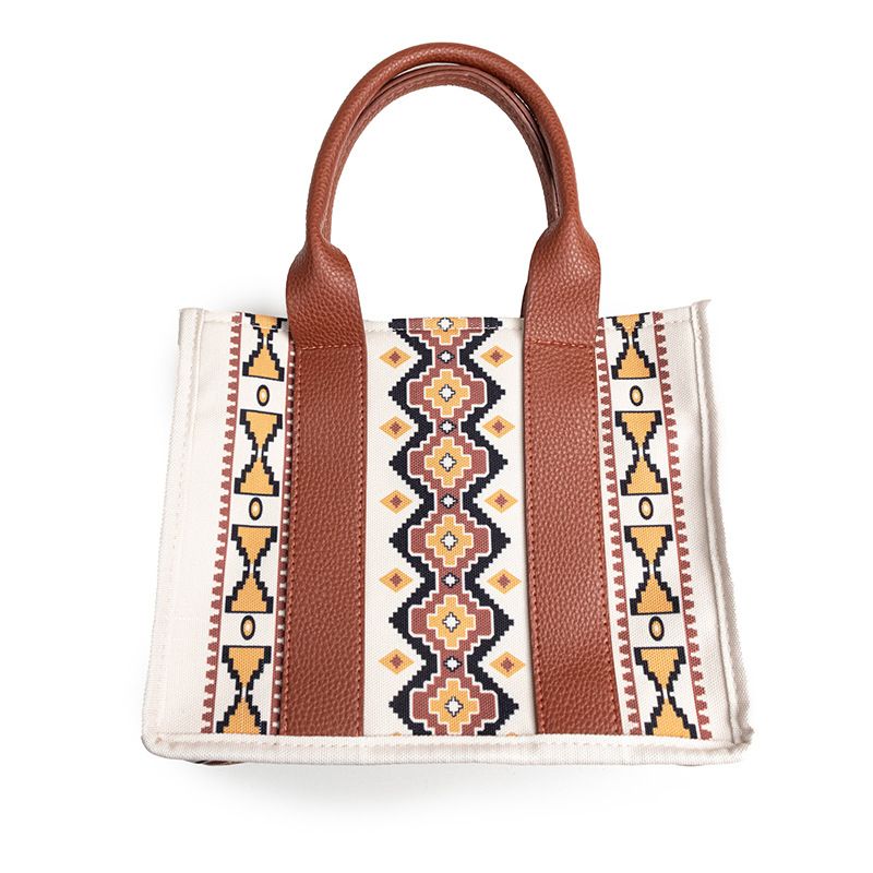 Western Geldbörse Damen Tragetasche Schultertasche Bohemian Aztec Handtasche_voghion.com